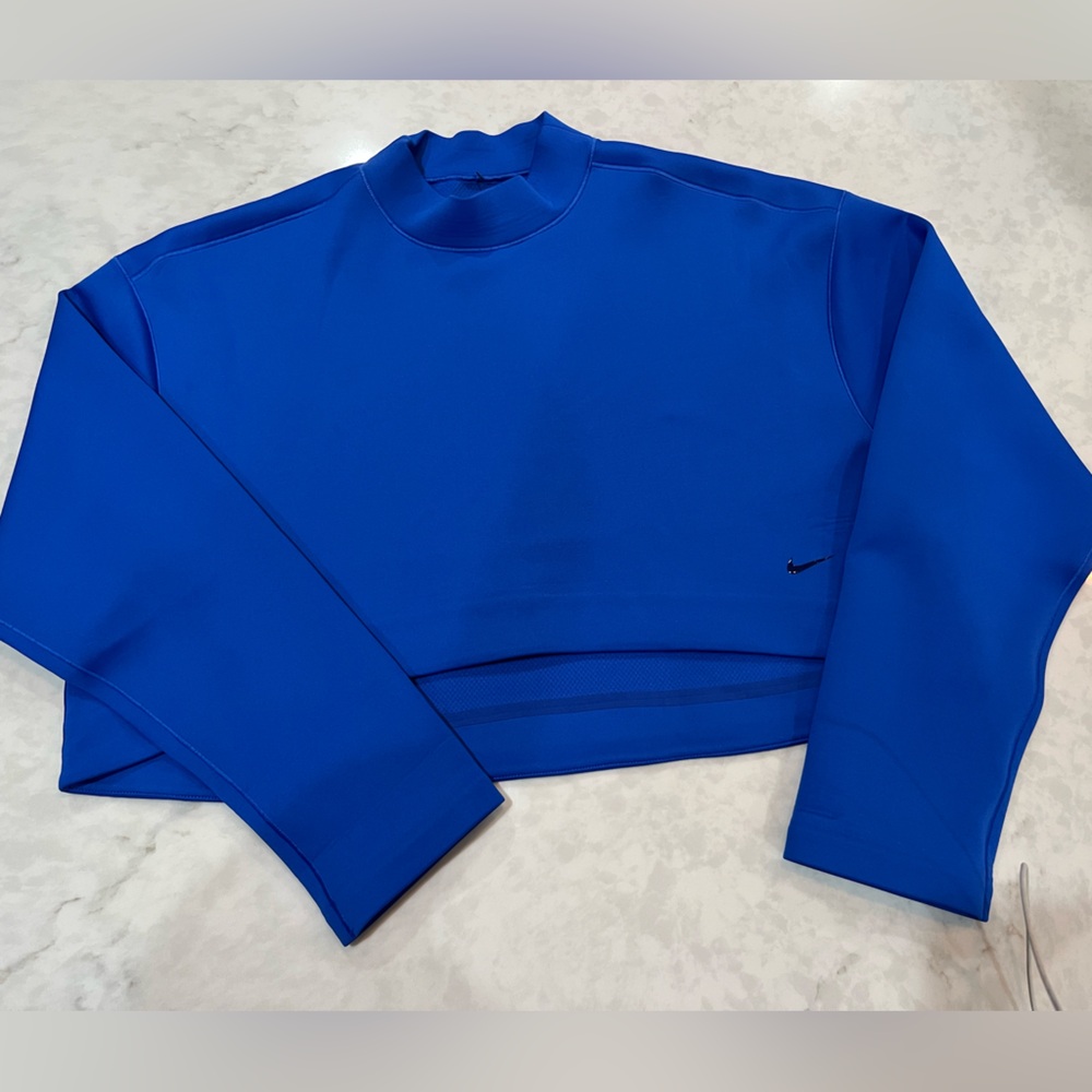 Nike Women's Prima FutureMove Dri-FIT Oversized Top (Hyper Royal)
